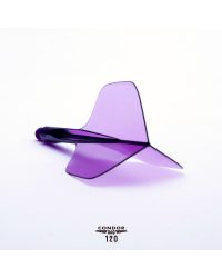 Condor darts flights AXE 120  SMALL Purple