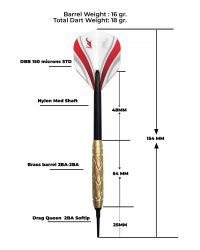 Softip darts Brass DBB Dragon C 1
