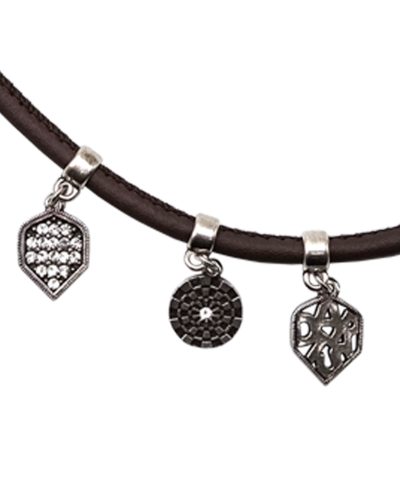 Leather dart bracelet darts