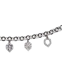 Pulsera plata con 5 aletas plata dardos