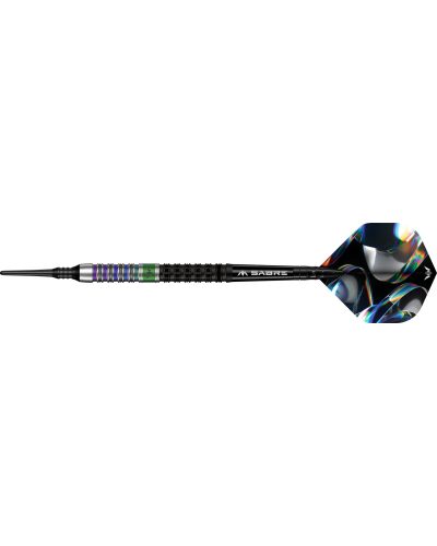 Mission Iridian Darts - Soft Tip - 90% - Black & Coral PVD - 20g