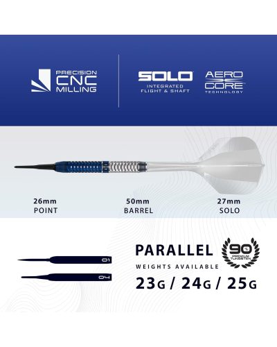 Harrows darts Geo 90 % tungsten 20 gr