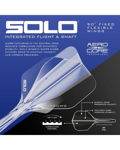 Dardos punta de plastico Harrows Geo 90 % tungsteno 20 gr