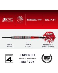 Dardos punta de plastico Harrows Damon Heta 90% Series 4 18 gr