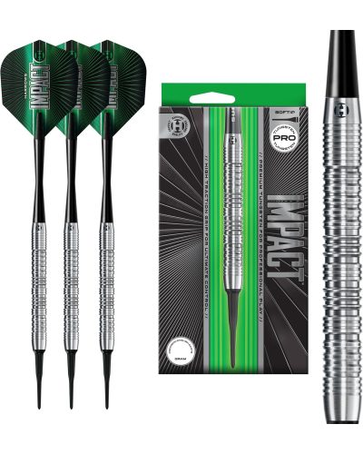 Dardos punta de plastico Harrows darts Impact Premium 18 gr