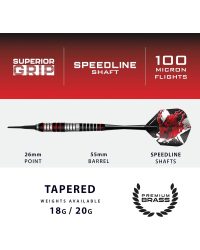 Harrows darts Heavy Metal Stainless Steel 18 gr