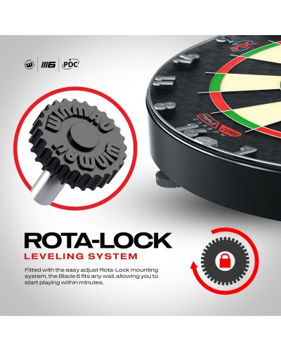 Diana punta de acero WINMAU Darts Blade 6 Triple Core