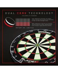Diana punta de acero WINMAU Darts Blade 6 Dual Core