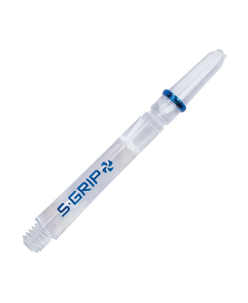 Caña giratoria Harrows darts Supergrip Spin transparente