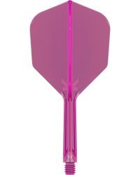 Plumas Target K Flex Neon Intermedias Rosa N6