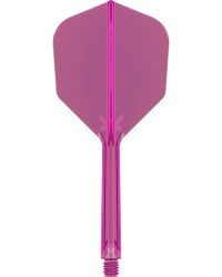 Plumas Target K Flex Neon Medianas Rosa N6