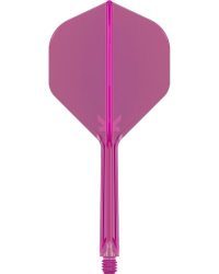 Plumas Target K Flex Neon Medianas Rosa N2
