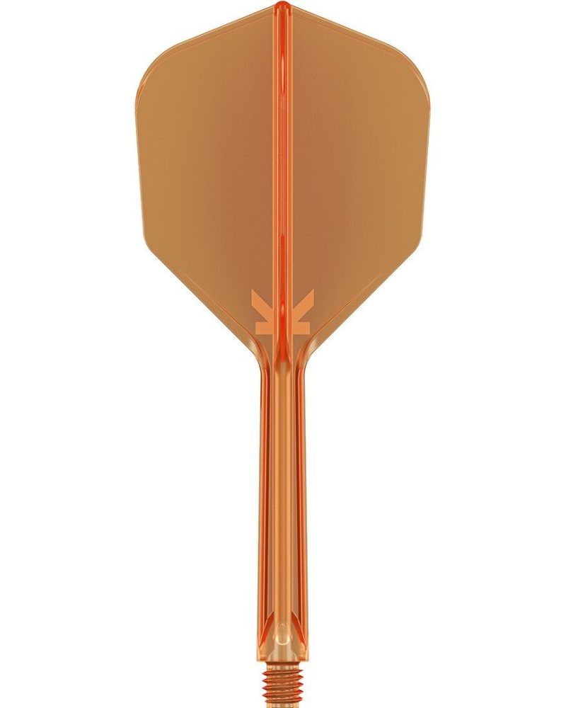 Plumas Target K Flex Neon Medianas Naranja N6