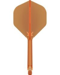 Plumas Target K Flex Neon Medianas Naranja N2