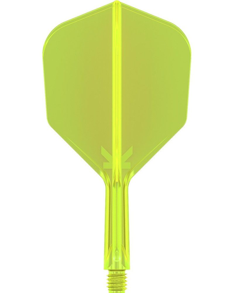 Plumas Target K Flex Neon Cortas Amarillo N6