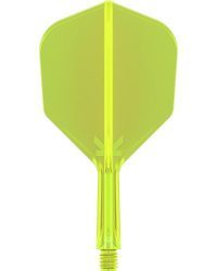 Plumas Target K Flex Neon Cortas Amarillo N6