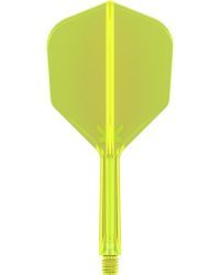 Plumas Target K Flex Neon Intermedias Amarillo N6