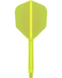 Plumas Target K Flex Neon Medianas Amarillo N6