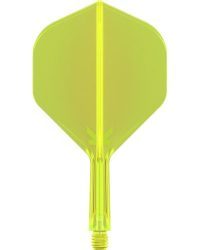 Plumas Target K Flex Neon Cortas Amarillo N2