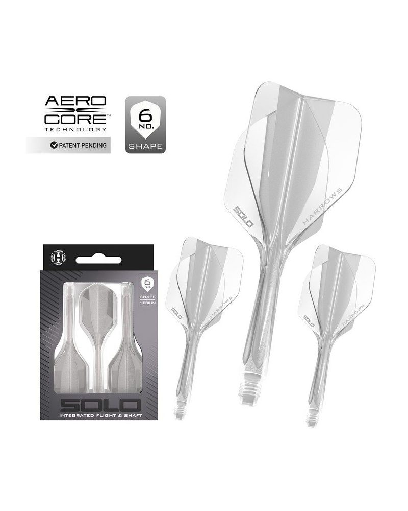 Plumas Harrows Solo Transparente Nº6 Corta