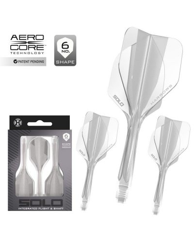 Plumas Harrows Solo Transparente  Nº6 Mediana