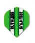 Darts flights Ruthless 03 std green