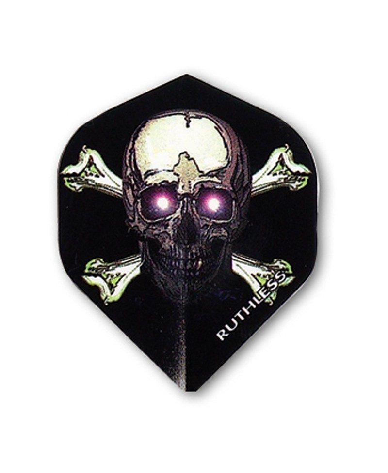 Aleta Ruthless 08 std negra calavera