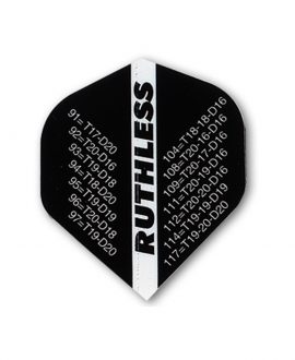 Darts Flights Ruthless 13 std black