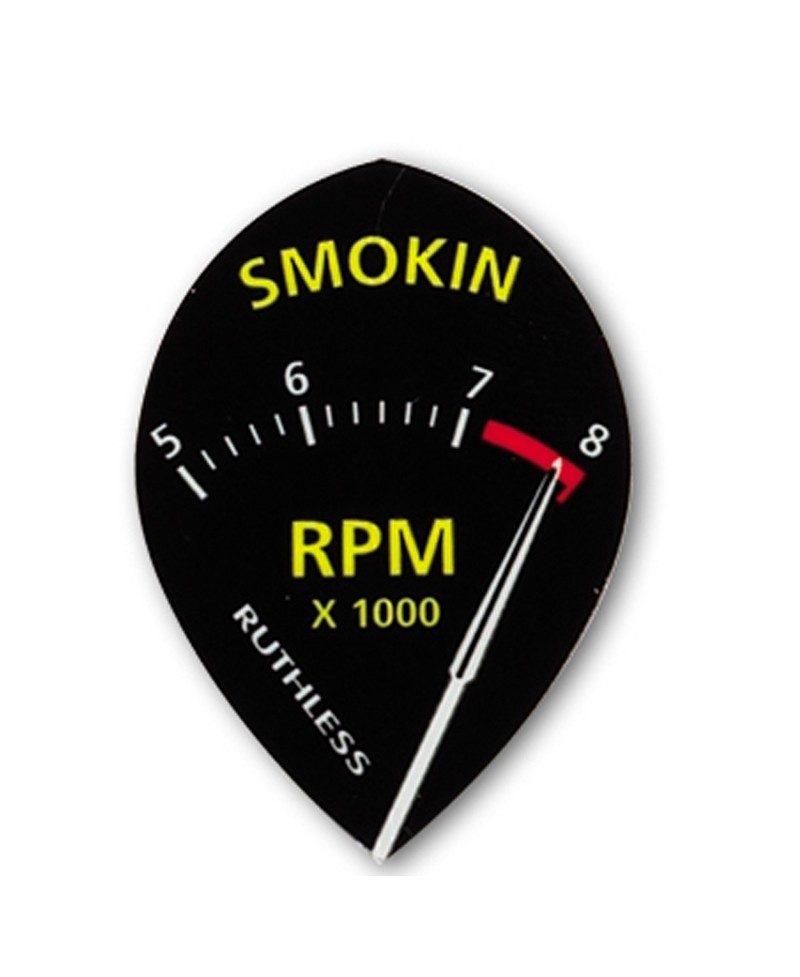 Darts Flights Ruthless 04 pear black radar