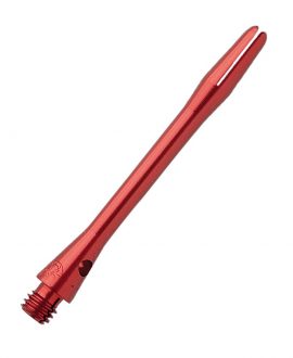 DBB Aluminium shaft colour medium red