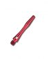 DBB Aluminium shaft Colour Exshort red