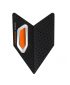 Aletas Harrows darts Velos 1004 naranja