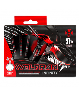 Dardos Harrows Wolfram infinity 97% tungsteno