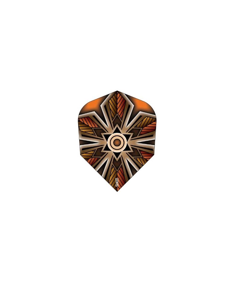 Talisman Amber std flight shot darts