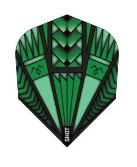 Shot  Armour green flight shot darts