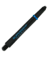 Supergrip carbon Medium shaft harrows darts blue