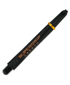 Supergrip carbon short shaft harrows darts yellow