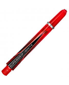 Supergrip Ignite corta Harrows dart roja