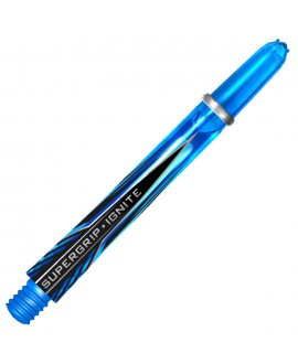 Supergrip Ignite short shaft harrows darts blue