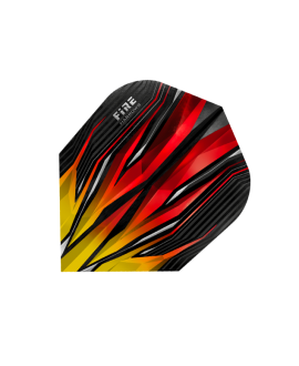 Aleta Harrows darts Fire 1102 roja/amarilla