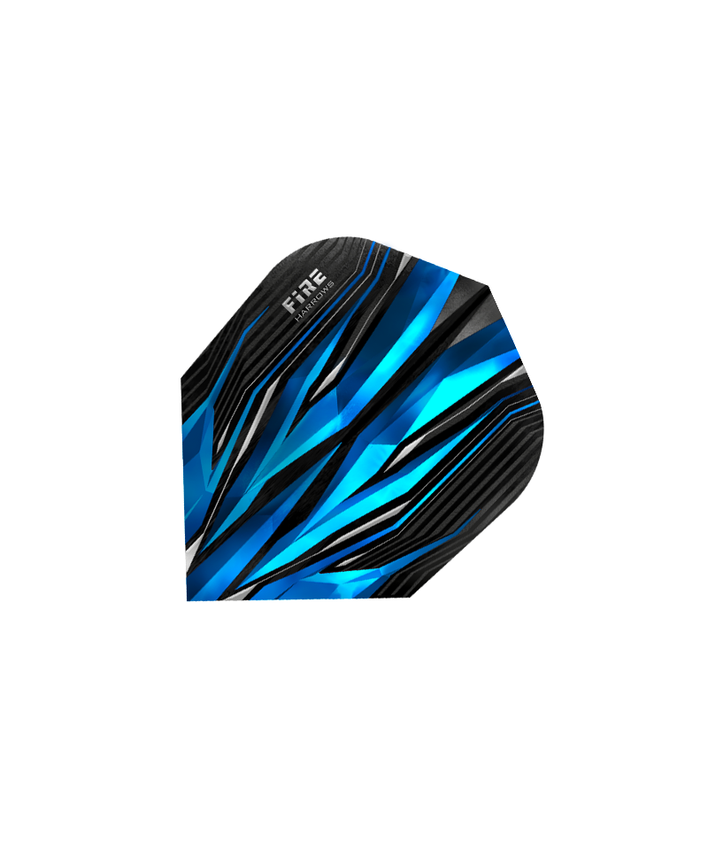 Fire 1103 Harrows darts flights blue