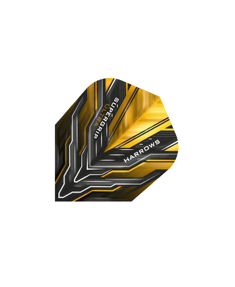 Harrows darts supergrip ultra 3503 yellow
