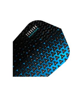 Harrows darts flights Tessera 5703 blue