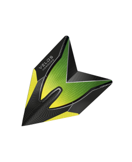 Harrows darts flights Velos 1016 yellow