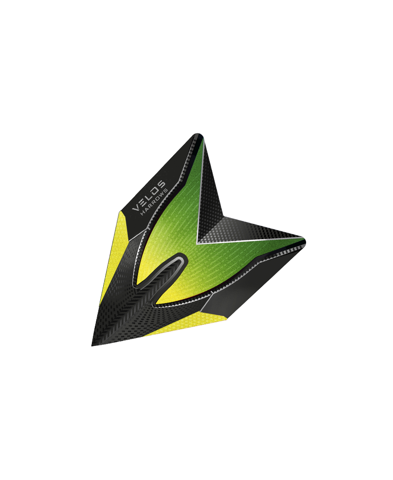 Aleta Harrows darts Velos 1016 amarilla