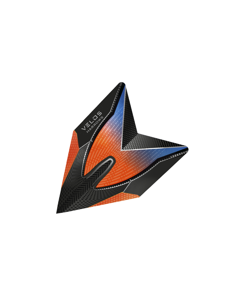 Aleta Harrows darts Velos 1017 naranja