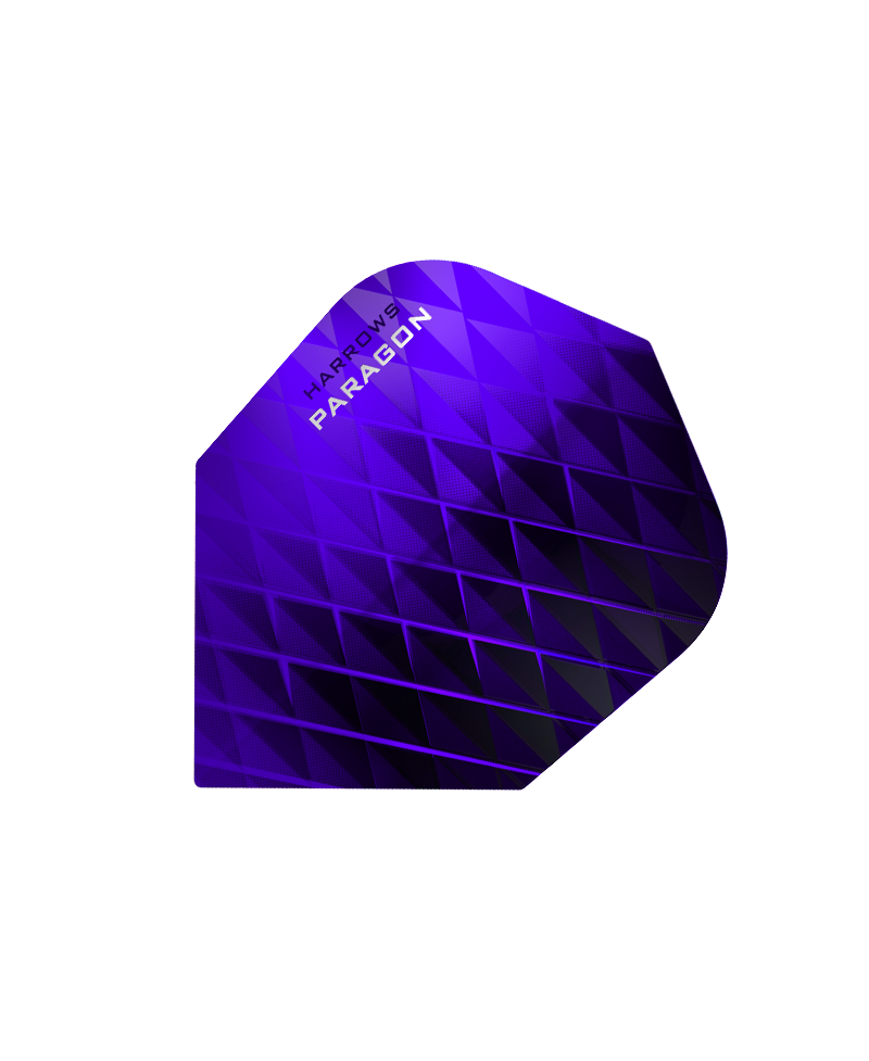 Harrows darts Paragon  flight 7603 purple