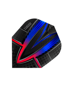 Aleta Harrows darts Fusion 4403 roja/azul