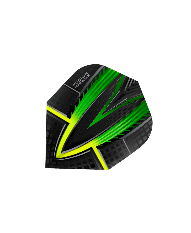 Harrows darts Fusion  flight 4404 green