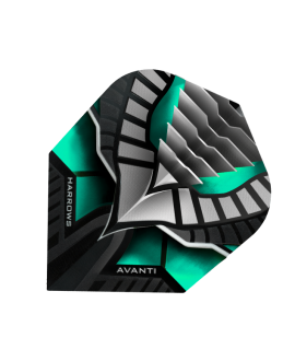 Harrows darts Avanti  flight 7405 jade
